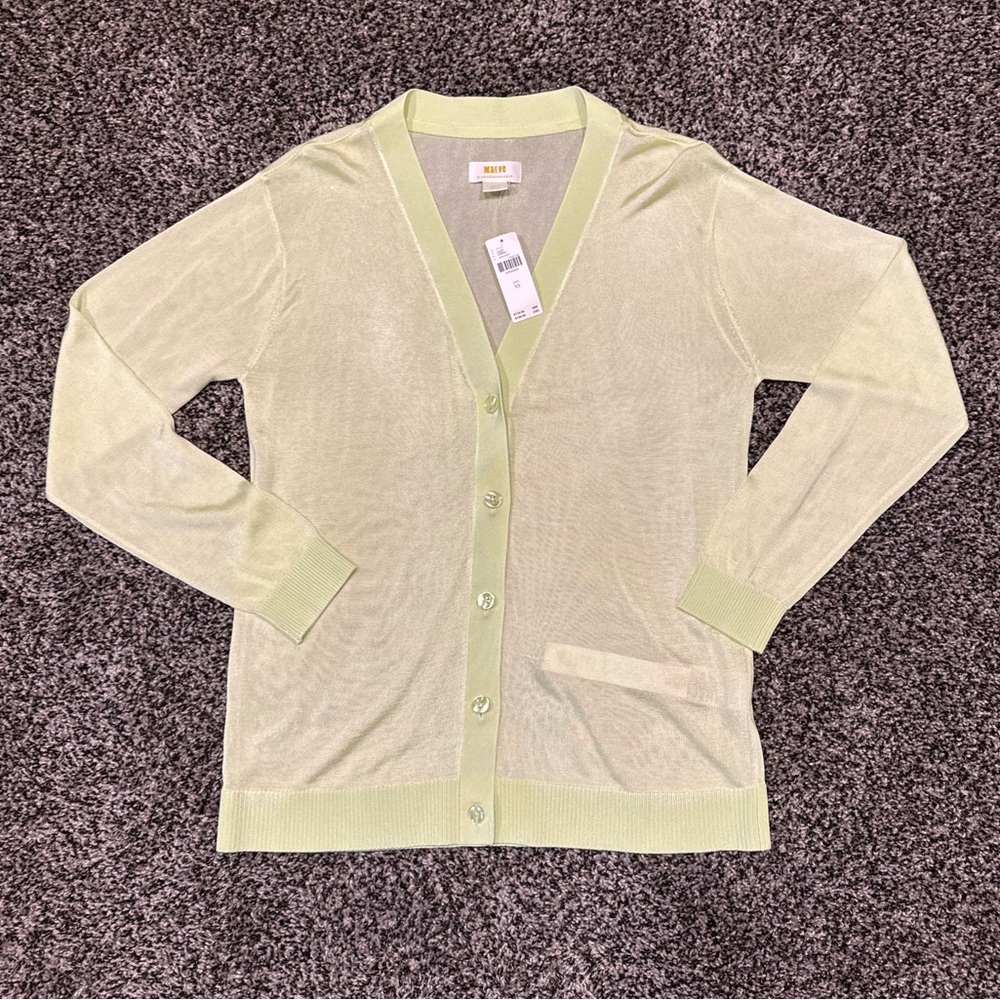 NWT Green Maeve by Anthropologie Cardigan Size XS
